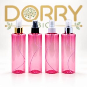 FLACON 250ML PET ROSE AVEC SPRAY