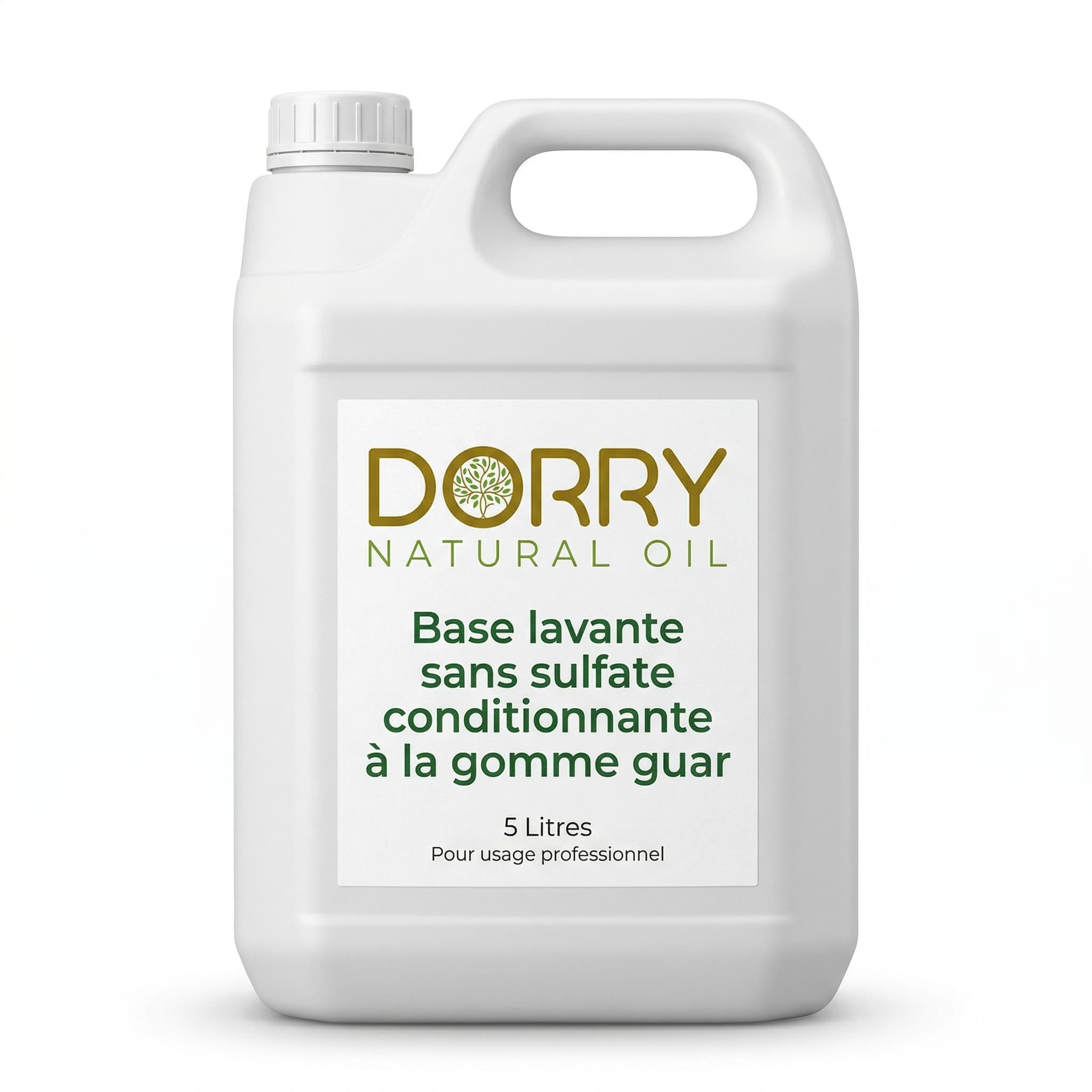 Base lavante sans sulfate conditionnante à la gomme guar