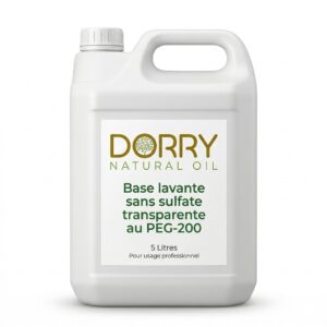 Base lavante sans sulfate transparente au PEG-200