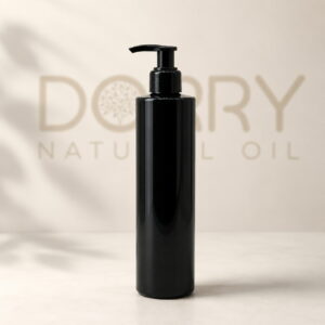 FLACON 250ML PET NOIR AVEC POMPE LOTION NOIR