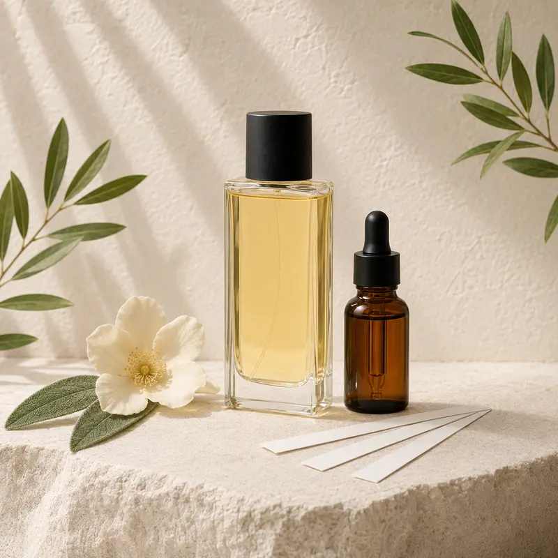 Fragrances et parfums cosmétiques en flacons — DORRY BIO Tunisie