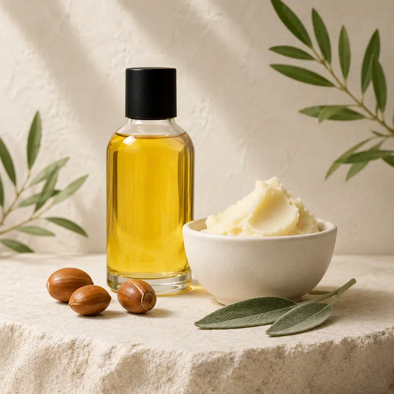 Huiles végétales et beurre de karité pour formulation cosmétique — DORRY BIO