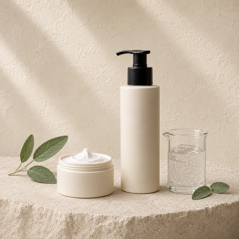 Bases neutres cosmétiques : gels et crèmes prêtes à personnaliser — DORRY BIO