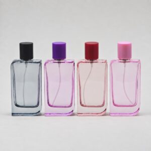Flacons de parfum Prisma 50 ml – (Lot de 4 couleurs assorties)
